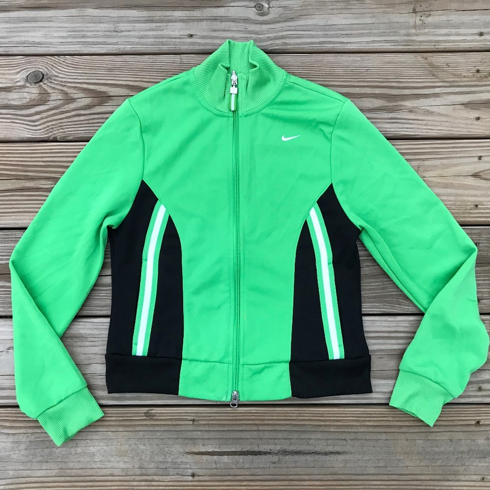 Nike Women Jacket Running Athletic Sport Full Zip - Picture 1 of 8